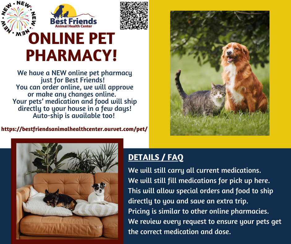 Online pet pharmacy